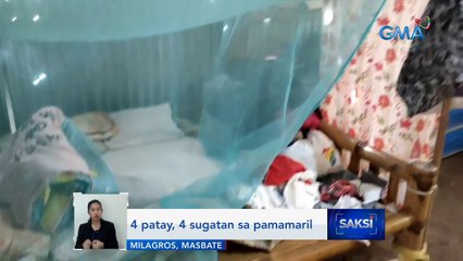 4 patay, 4 sugatan sa pamamaril | Saksi
