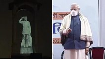PM Modi unveils hologram statue of Netaji Subhas Chandra Bose at India Gate; Historians divided over Centre's decision