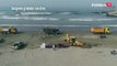 Imágenes inéditas  grabadas con dron del derrame de petróleo de Repsol en Perú
