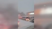 Kar etkili oluyor - Beylikdüzü-Güngören-Silivri-Halkalı-İstanbul Havalimanı-Güzelce-Arnavutköy-Küçükköy-Güzelyurt