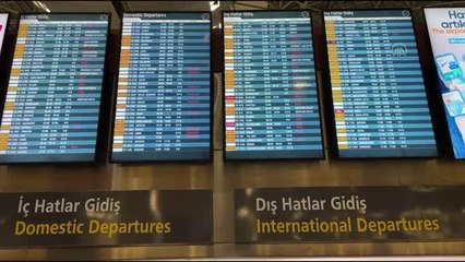 Kar etkili oluyor - Sabiha Gökçen Havalimanı