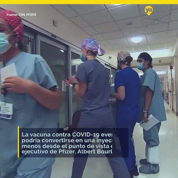 Pfizer espera que las vacunas contra el COVID se conviertan en vacunas anuales.