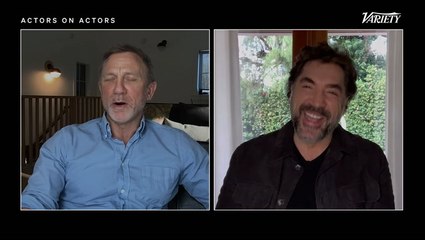 For Daniel Craig's Birthday, Javier Bardem hid in a birthday cake dressed as a 'Bond girl'