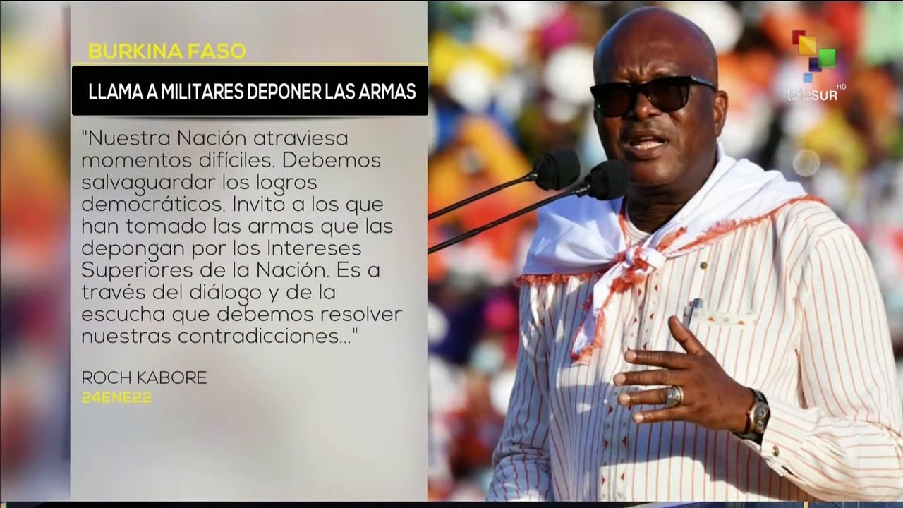 Temas del Día 24-01: Militares de Burkina Faso declaran la disolución del Gobierno