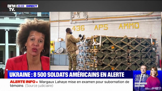 Ukraine: les États-Unis placent 8500 militaires en état d'alerte