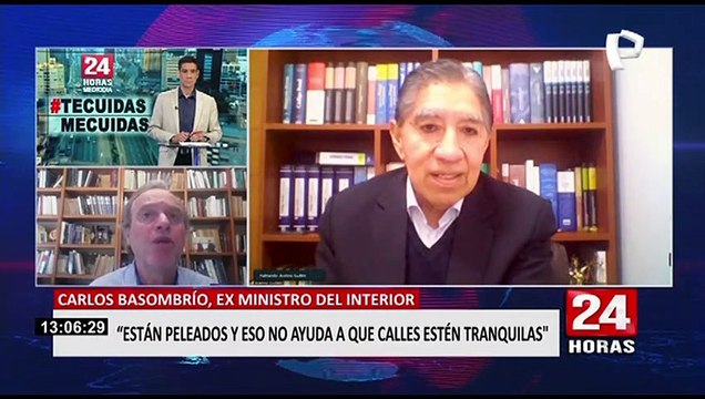 Basombrío sobre entredichos entre ministro del Interior y Gral. de la PNP: “ascensos rechazados serían causa de la pelea”