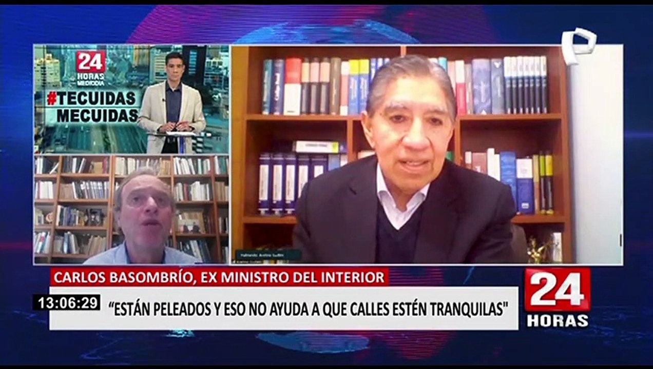 Basombrío sobre entredichos entre ministro del Interior y Gral. de la PNP: “ascensos rechazados serían causa de la pelea”