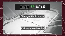 Chicago Blackhawks At Colorado Avalanche: Puck Line