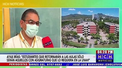 Ayax Irías: "La Universidad no va a poder retornar a la normalidad anterior, algunas clases serán virtuales de manera permanente"