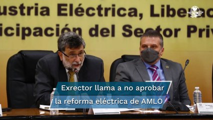 Exrector de la UNAM llama a rechazar “en todos sus términos” la reforma eléctrica de AMLO