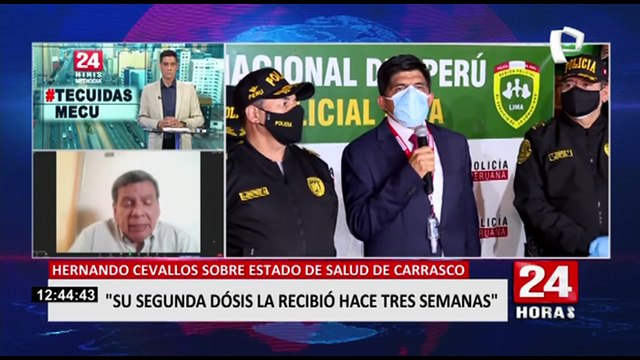 Hernando Cevallos sobre Juan Carrasco: cerca del 40% de sus pulmones están comprometidos