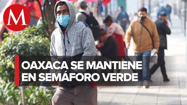 Pese a aumento de contagios por covid-19, Oaxaca permanecerá en semáforo verde