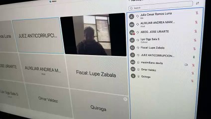 Audiencia de Maximiliano Dávila