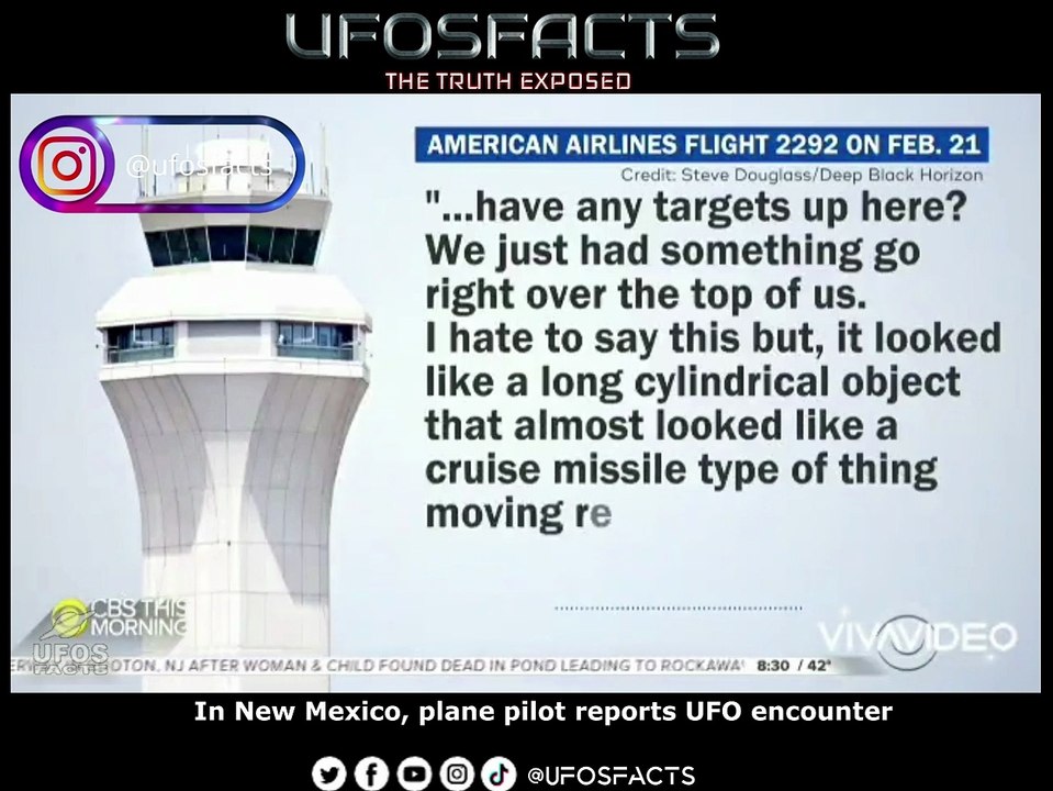 In New Mexico, plane pilot reports UFO encounter