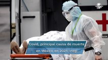 Mueren 579 mil 596 personas en el primer semestre de 2021; la principal causa fue Covid-19
