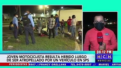 Motociclista resulta herido tras ser atropellado en el bulevar Las Torres de SPS