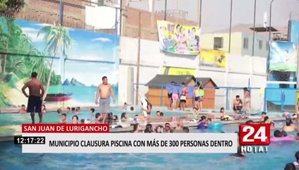 SJL: Personas que asistieron a evento "Los Reyes del Piscinazo" no temen al COVID-19