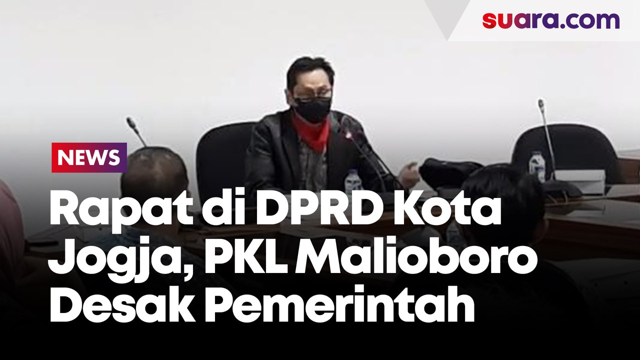 Ikuti Rapat di DPRD Kota Jogja, PKL Malioboro Desak Pemerintah Tunda Relokasi