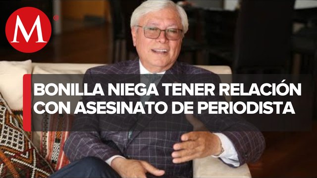Estoy tranquilo; nunca amenacé a Lourdes Maldonado: Jaime Bonilla sobre periodista asesinada
