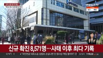 역대 최다 8,571명 확진…설연휴 전 '방역비상'