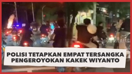 Polisi Tetapkan Empat Tersangka Pengeroyokan Maut Kakek Wiyanto