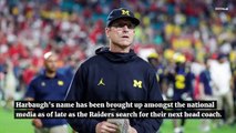 Jim Harbaugh Raiders Return Headlined Amongst National Media