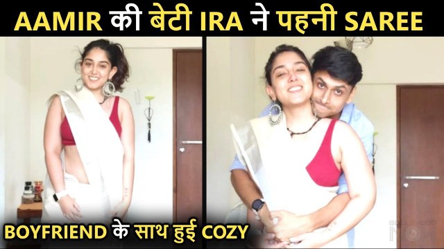 Aamir Khan's Daughter Ira Khan Wears BF Nupur's Mother's Saree, Shares Cozy Pictures