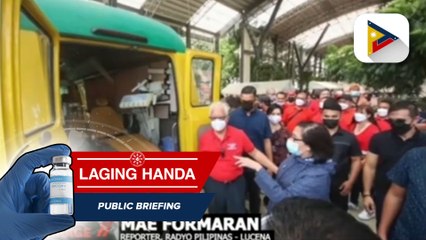 Vaccination sa Batangas, itinigil dahil sa nagpositibong vaccinators; bakunahan, itutuloy sa pamamagitan ng mobile units