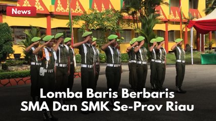 UNIVERSITAS LANCANG KUNING GELAR LOMBA BARIS BERBARIS ANTAR SMA DAN SMK SEDERAJAT SE PROVINSI RIAU