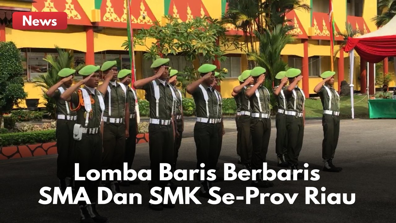 UNIVERSITAS LANCANG KUNING GELAR LOMBA BARIS BERBARIS ANTAR SMA DAN SMK SEDERAJAT SE PROVINSI RIAU
