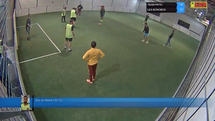 But de Mehdi (12-11) - TEAM PATIO Vs LES BONOBOS - 24/01/22 20:00 - LIGUE 1 - Poitiers Game Parc