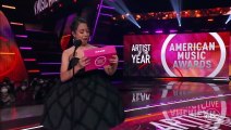 BTS Accepts the 2021 American Music Award for Artist of the Year - The American Music Awards