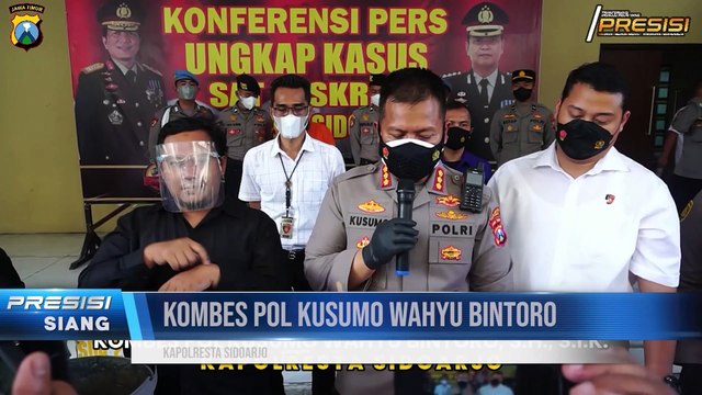 Satreskrim Polresta Sidoarjo Ringkus Pelaku Rampok Lempar Bondet Ke Warga Sukodono