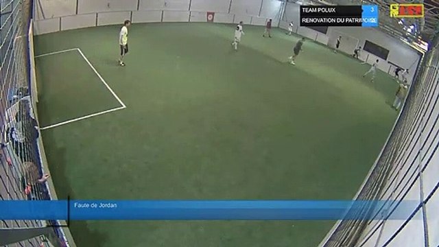 Faute de Jordan - TEAM POLUX Vs RENOVATION DU PATRIMOINE - 24/01/22 21:00 - LIGUE 1