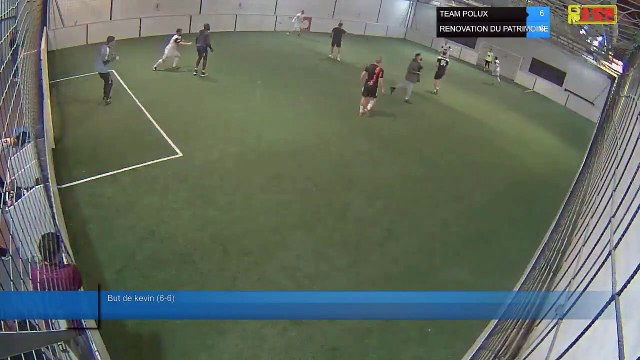 But de kevin (6-6) - TEAM POLUX Vs RENOVATION DU PATRIMOINE - 24/01/22 21:00 - LIGUE 1