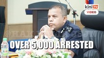 Ayob Khan: Over 5,000 drug traffickers, addicts arrested in 'Ops Tapis'