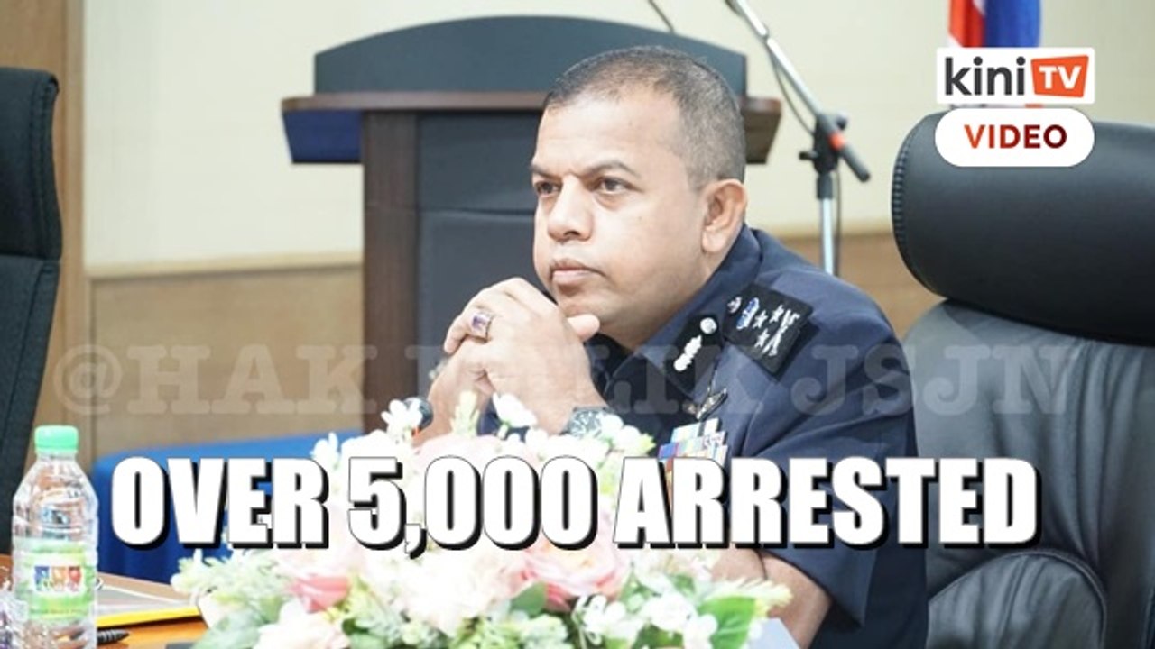 Ayob Khan: Over 5,000 drug traffickers, addicts arrested in 'Ops Tapis'