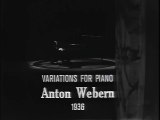 Glenn Gould plays Webern Piano Variations (Op. 27)