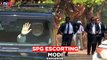 PM Narendra Modi SPG Security Officers Escorting Video Karnataka | MODI SPG | TV5 Kannada