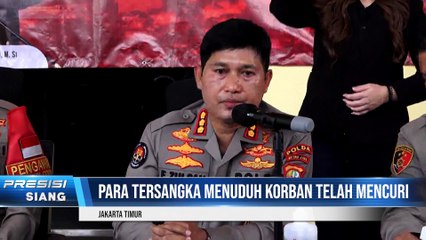 Polres Metro Jakarta Timur Tetapkan Pelaku Pengeroyokan Lansia di Pulogadung