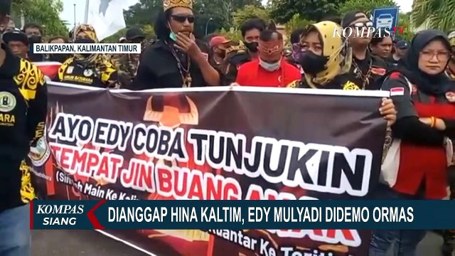 Tak Terima Ucapan Edy Mulyadi, Ormas dari Berbagai Aliansi di Kaltim Gelar Demo