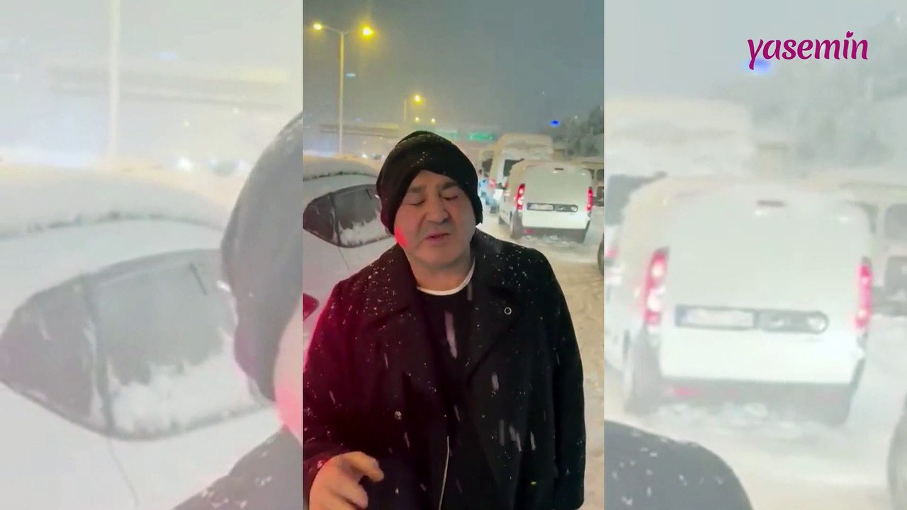 Şafak Sezer de kar mağduru oldu! Rezilliği gözler önüne serdi