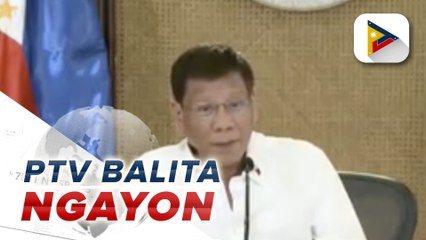 Download Video: #PTVBalitaNgayon | Pangulong Duterte, ipinag-utos sa NPA na padaanin ang mga kawani ng gobyerno na magsasagawa ng bakunahan sa mga liblib na lugar