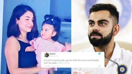 Fans Suggest ‘Don’t Telecast India’s Live Matches’ After Virat Kohli’s Daughter’s Pics Go Viral