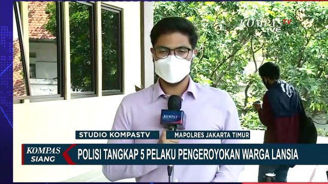 Polisi Tangkap 5 Tersangka Pengeroyokan Lansia Hingga Tewas di Pulogadung