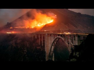 Colorado Fire Burning Along California's Big Sur Coast Now 20% Contained