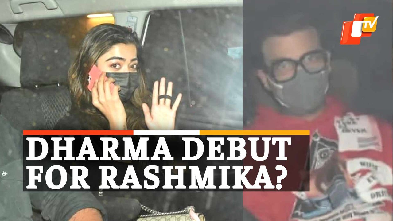 Rashmika Mandanna Gearing Up For Debut With Dharma Productions? Actress Spotted With Karan Johar