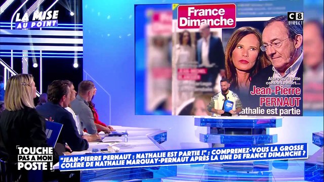 Violent accrochage dans TPMP entre Nathalie Marquay Pernaut et la patronne de France Dimanche : Arrêtez avec votre titre à la con ! A cause de vous, on me traite de salope !