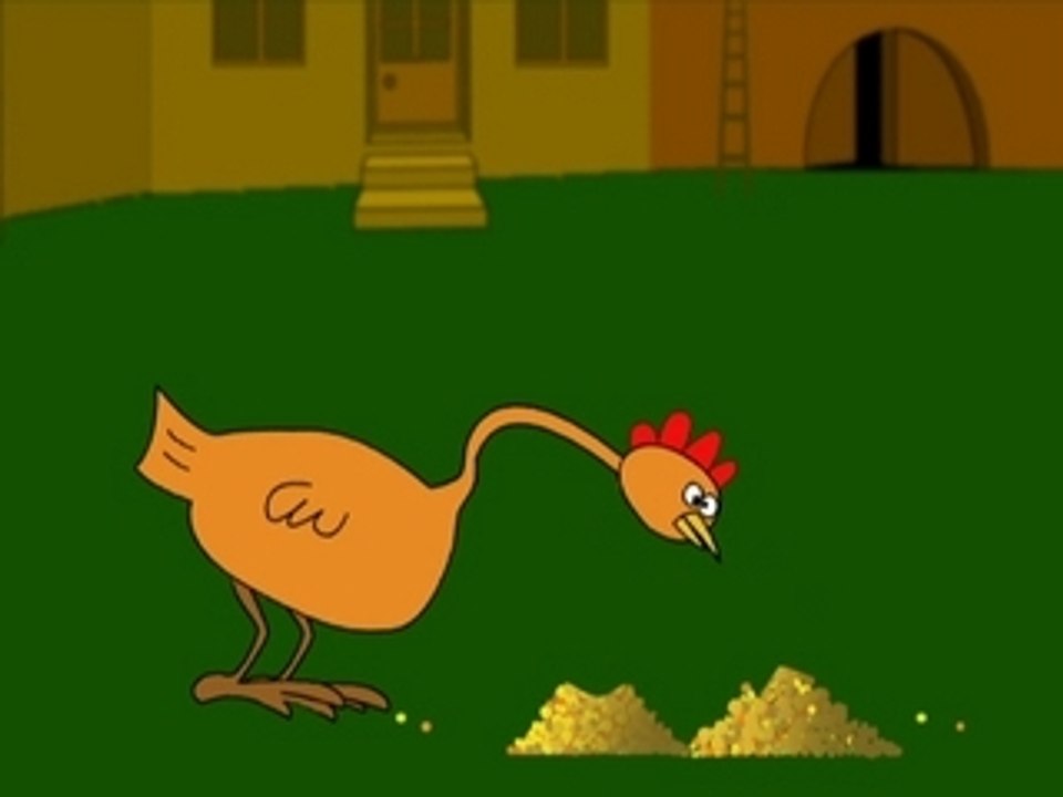 Madame Poule a bon appétit