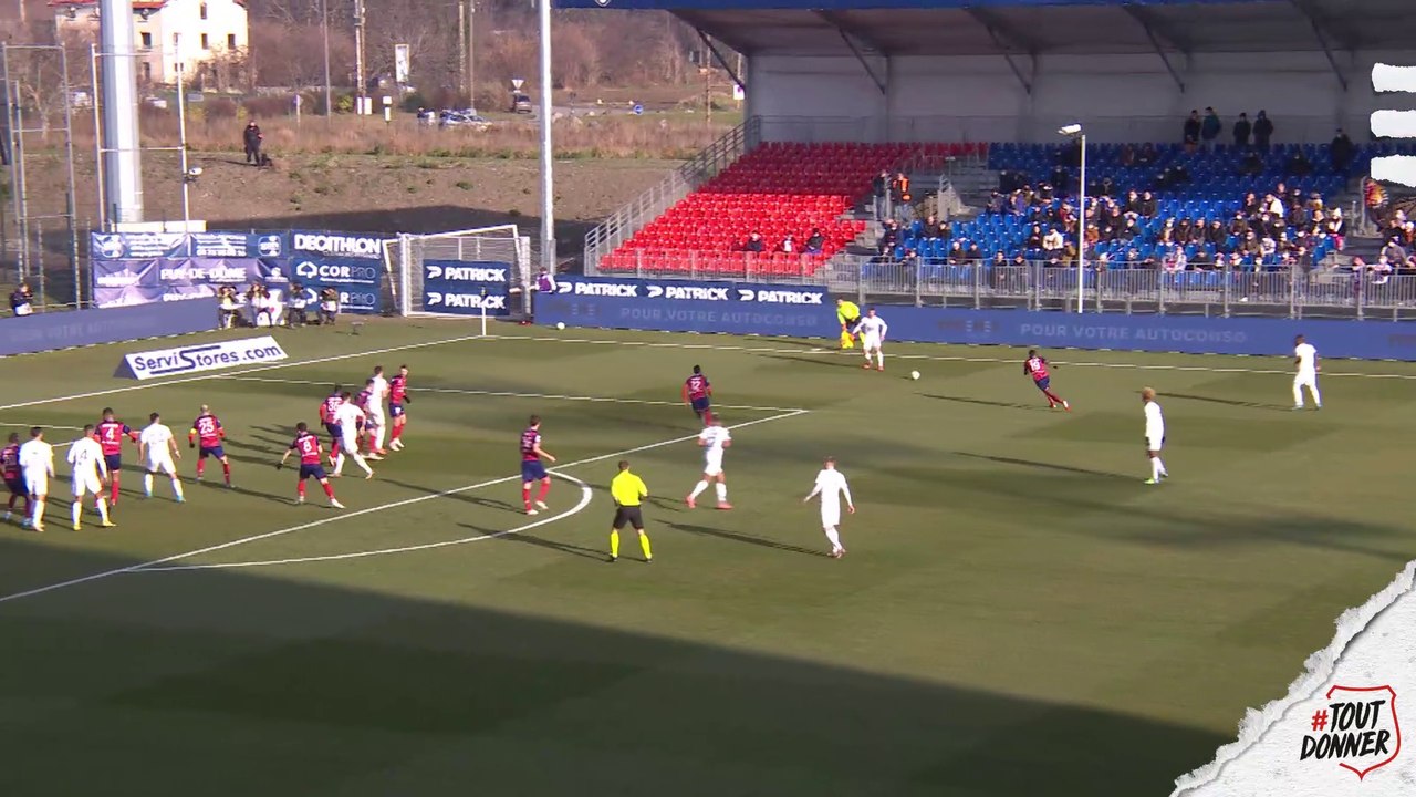 J22 I #CF63SRFC : Premier but de Baptiste Santamaria en Rouge & Noir